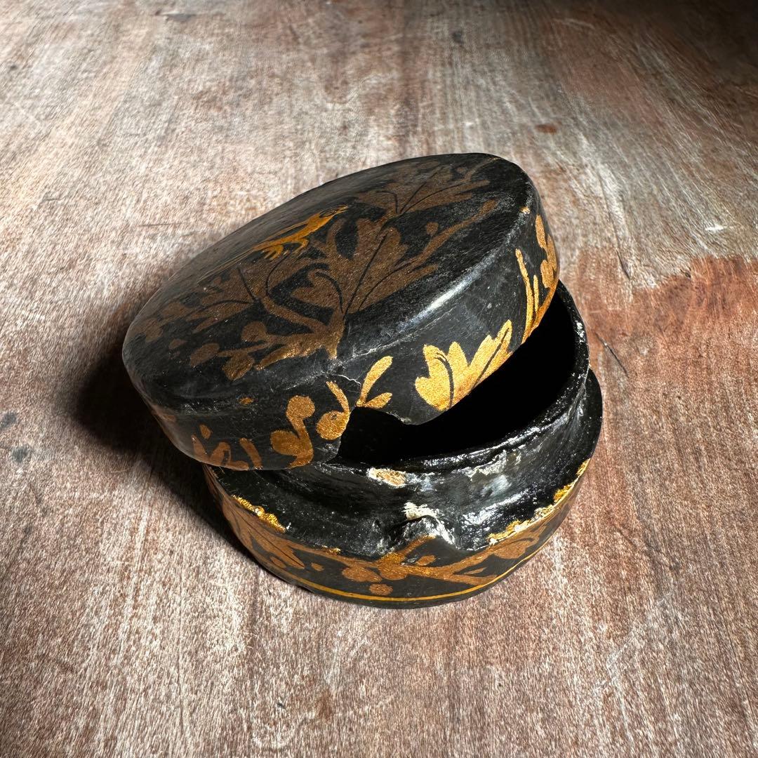 【希少】中国美術　小箱　小物物入れ　骨董