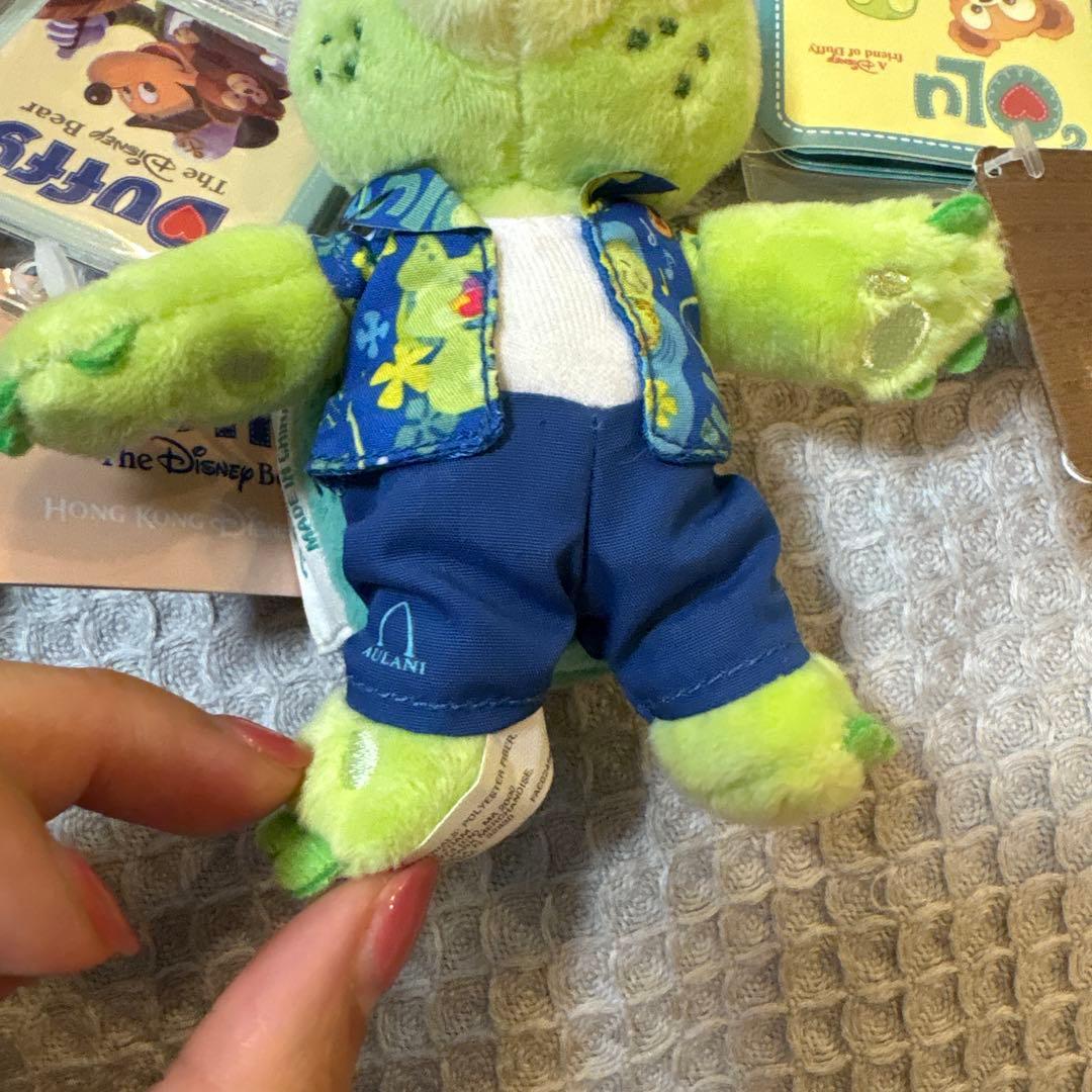 香港ディズニーウッディダッフィ　ハワイアウラニ　オル　キーホルダー　セット