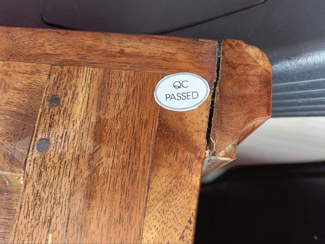 ヴィンテージ風 コンソール 猫脚 チーク 東京池袋