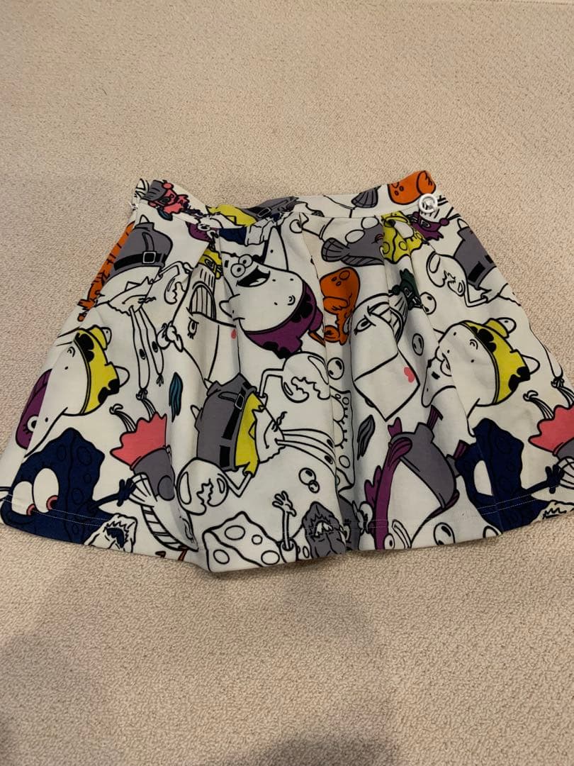 パーリーゲイツ　レアスポンジボブスカート サイズ１　新品同様