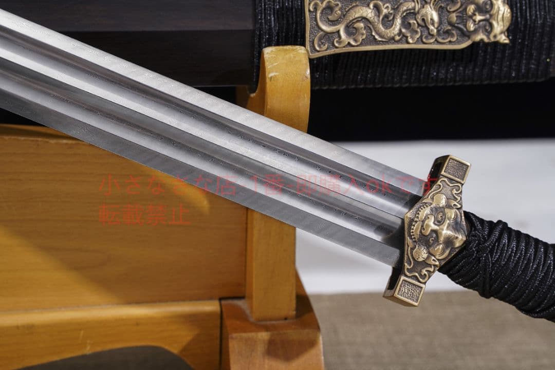 武帝漢剣ねじれ紋様星雲紋 古兵器 武具 刀装具 日本刀 模造刀 居合刀