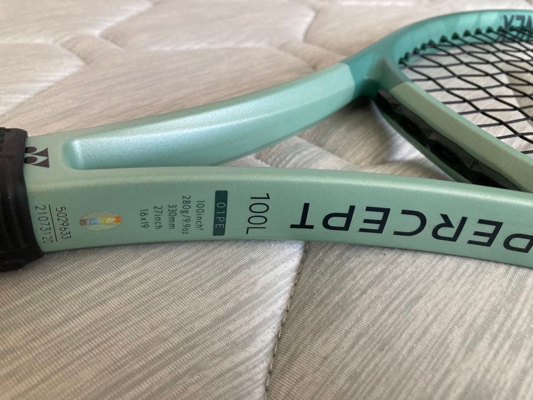7日まで値下げ中　YONEX PERCEPT 100L G2 ソフトケース付