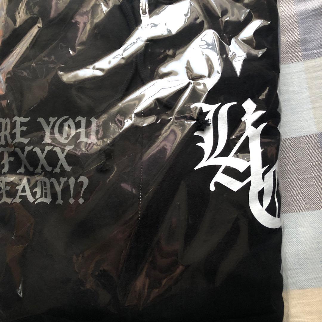 LAC ロゴ パーカー Mサイズ