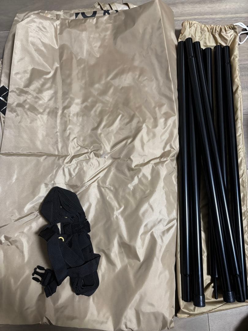 【黒タマだんご】 DOD いつかのタープ