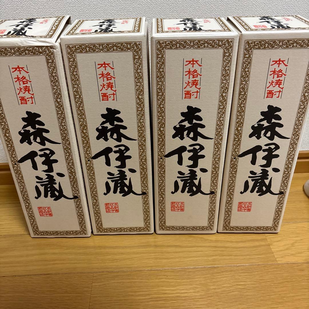 大幅値下げ(新品未開封)森伊蔵720ml x 4本セット