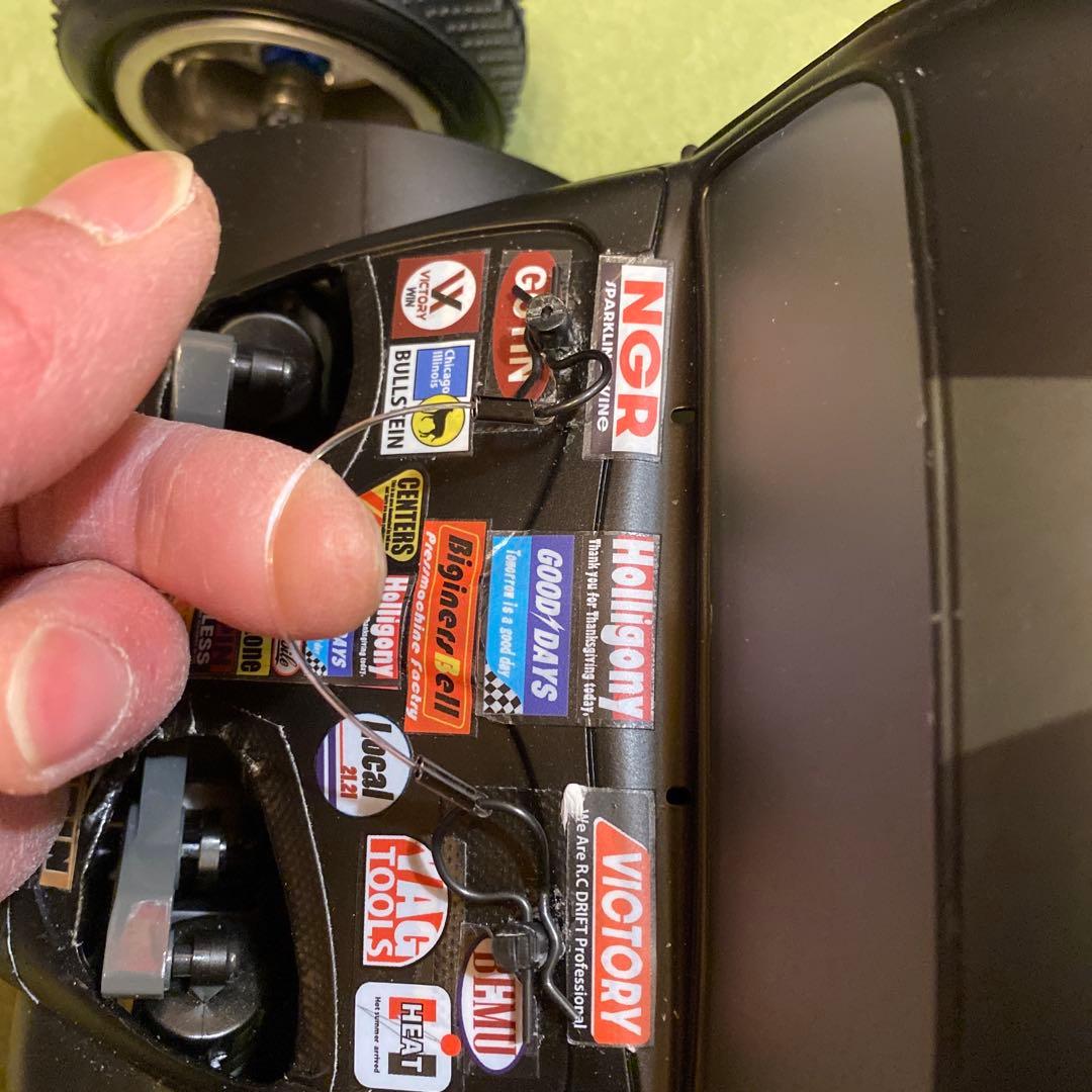 ほぼ新品　爆速マッドバンVEメカ×タミヤDT-03 ビートルボディ　リポBT付属