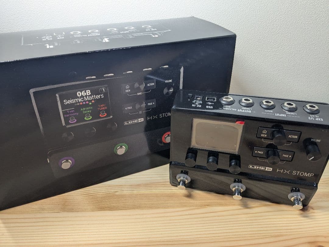 ギター LINE6 HX STOMP