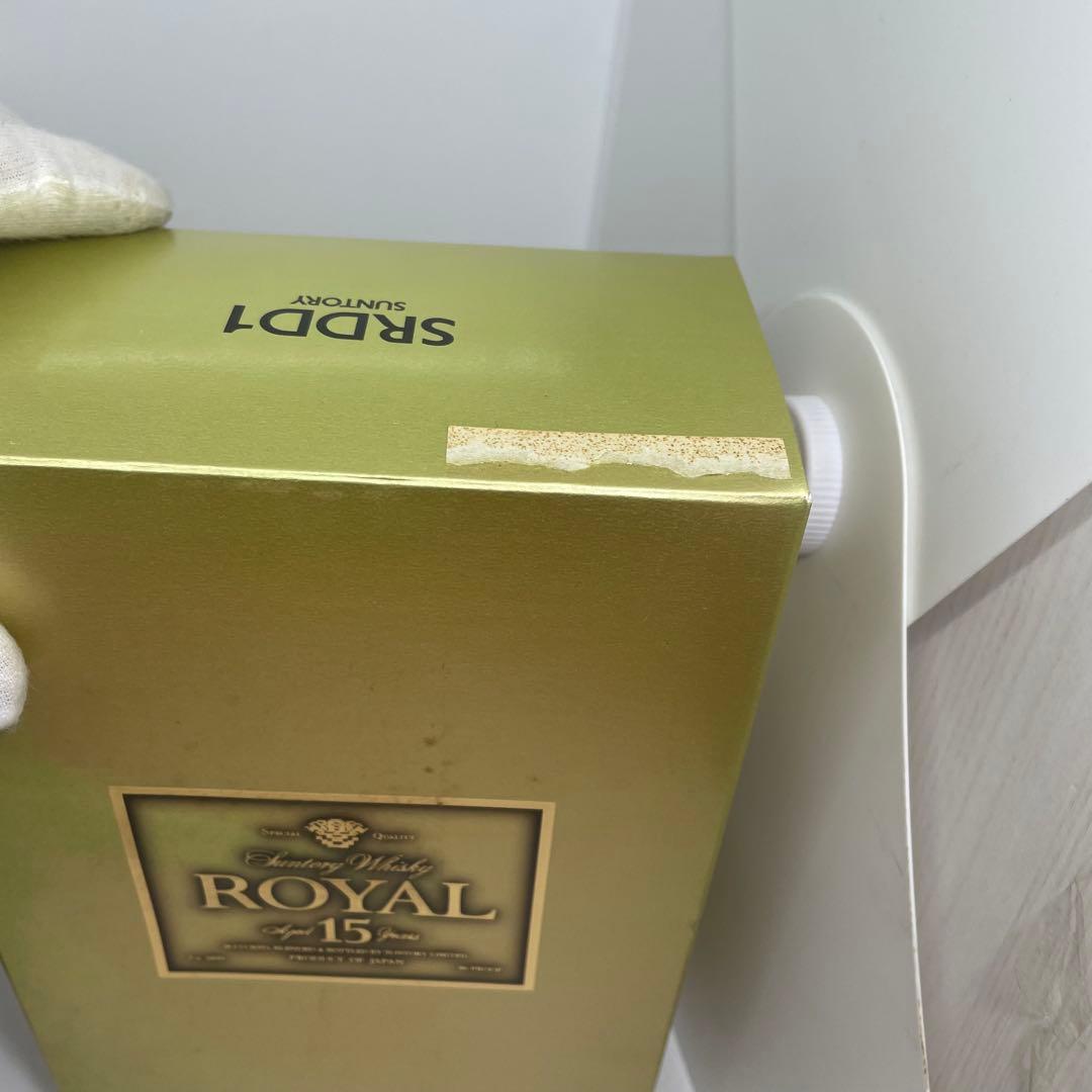 【未開栓・古酒】サントリー ローヤル 15年 ゴールドラベル 750㎖/43%