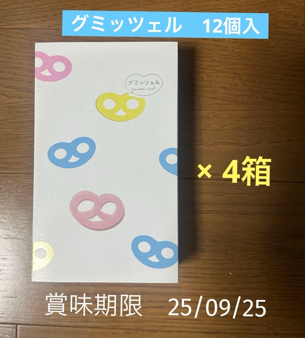 未開封♡ グミッツェル　12個入　4箱セット　ヒトツブカンロ 箱のまま　グミ