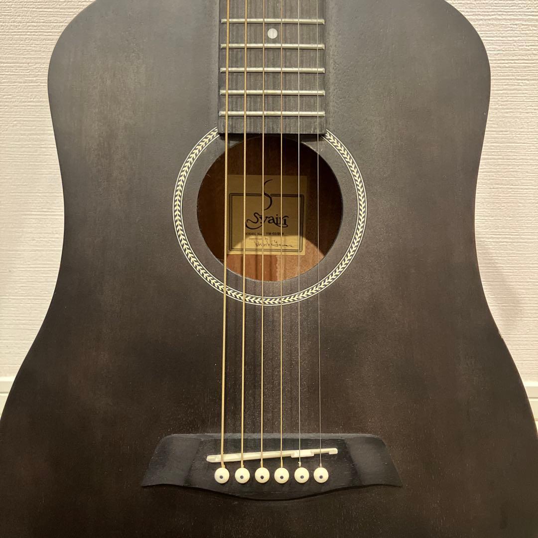 S.Yairi YM-02 ミニ アコースティックギター ブラック