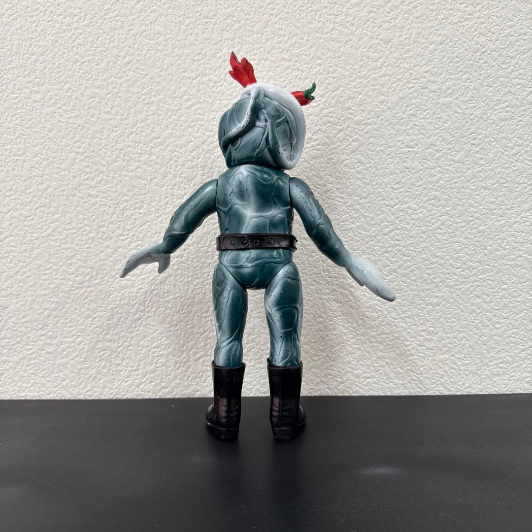 当時物　旧バンダイ　仮面ライダー　怪人　トリカブト　ソフビ