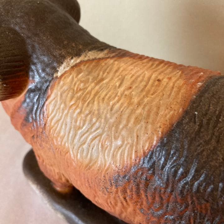 備前焼　松井與之作　干支置物　羊