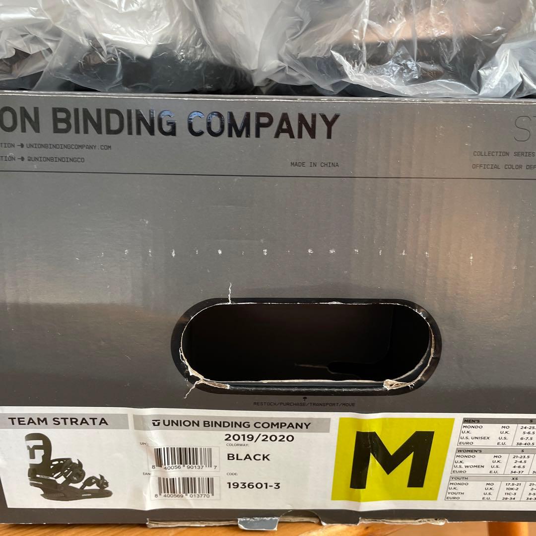 union TEAM STRATA(ユニオン　チーム　ストラータ)Ｍサイズ黒