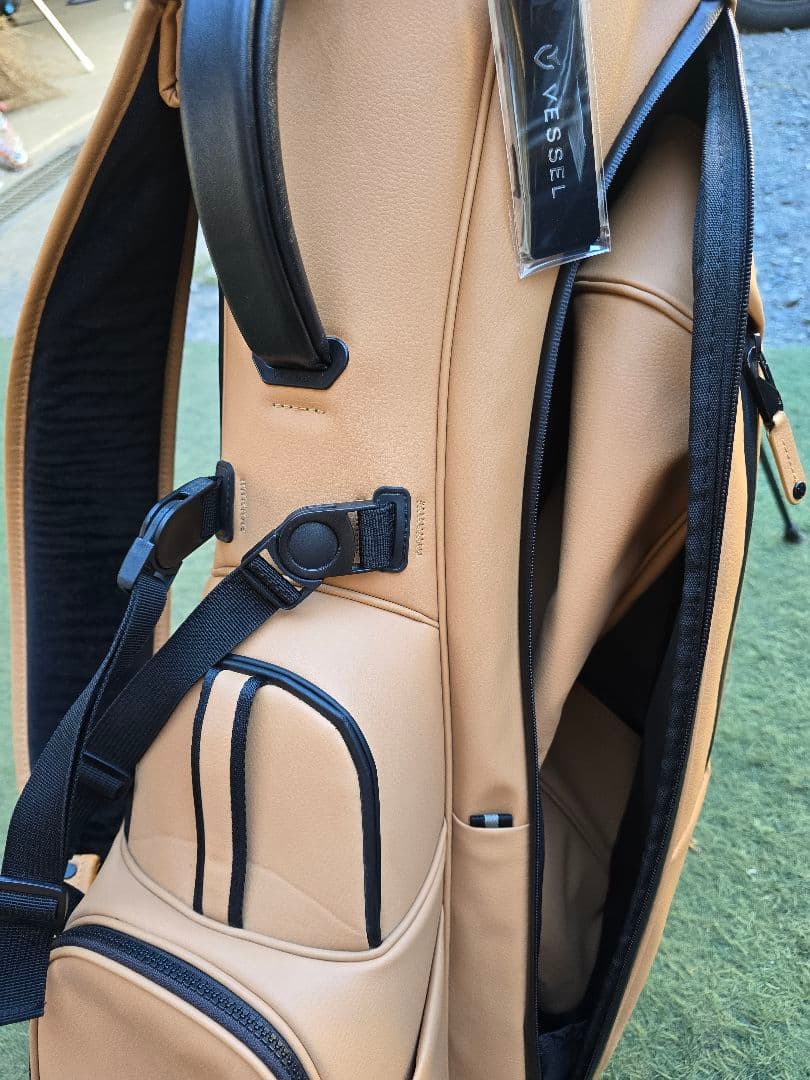 VESSEL ベゼル Player 4.0 PRO キャディバッグ 茶