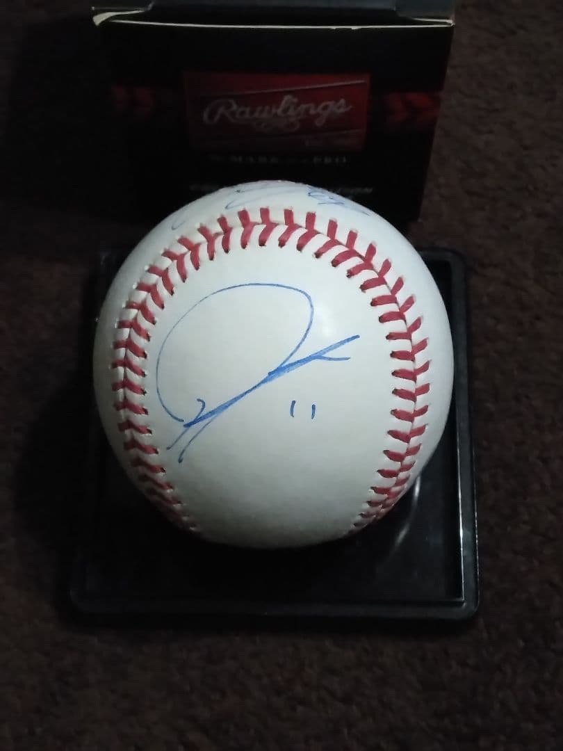 MLB公式球 大谷翔平 山本由伸 佐々木朗希 直筆サインボール ドジャース3選手