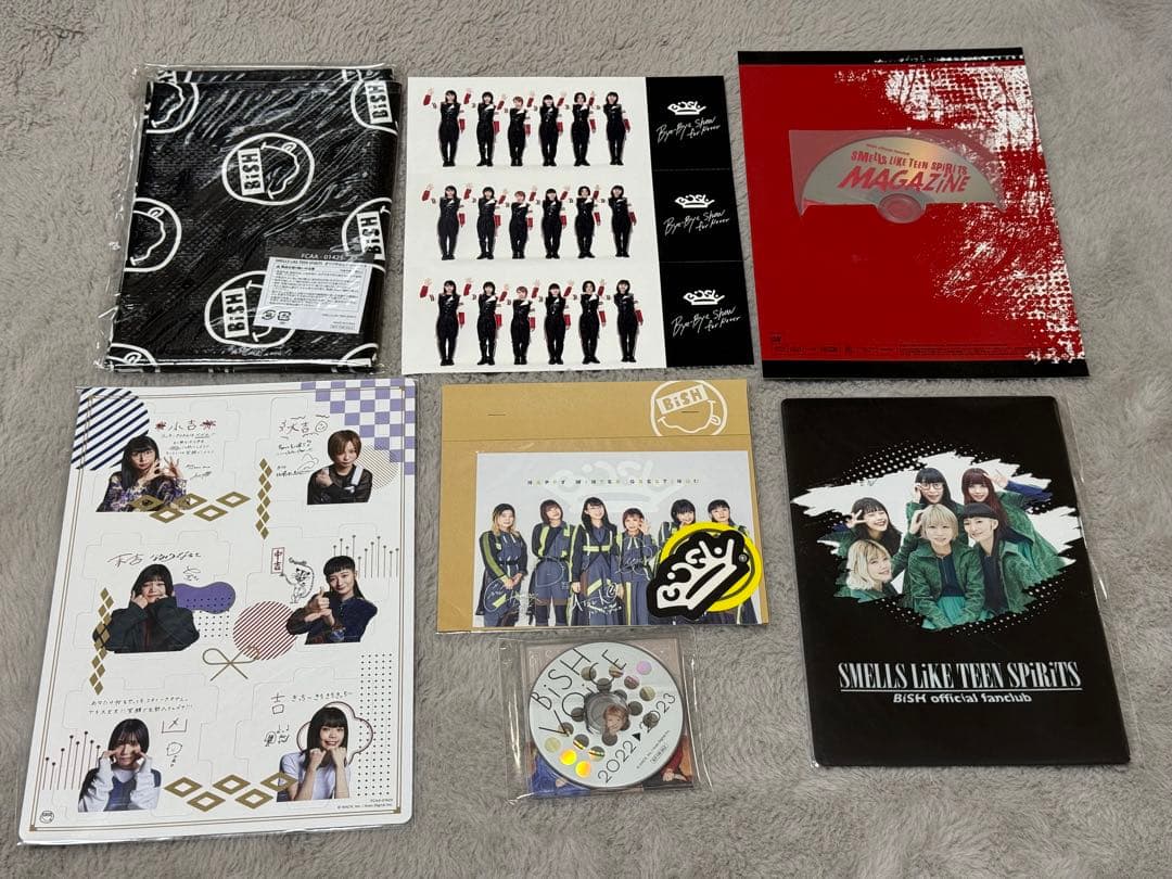 BiSH & WACK ファンクラブ会報誌等【まとめ売り】