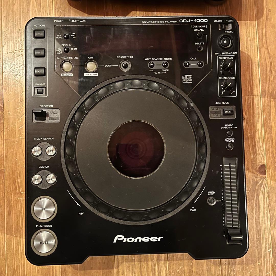 Pioneer CDJ-1000 2台セット 動作確認済み