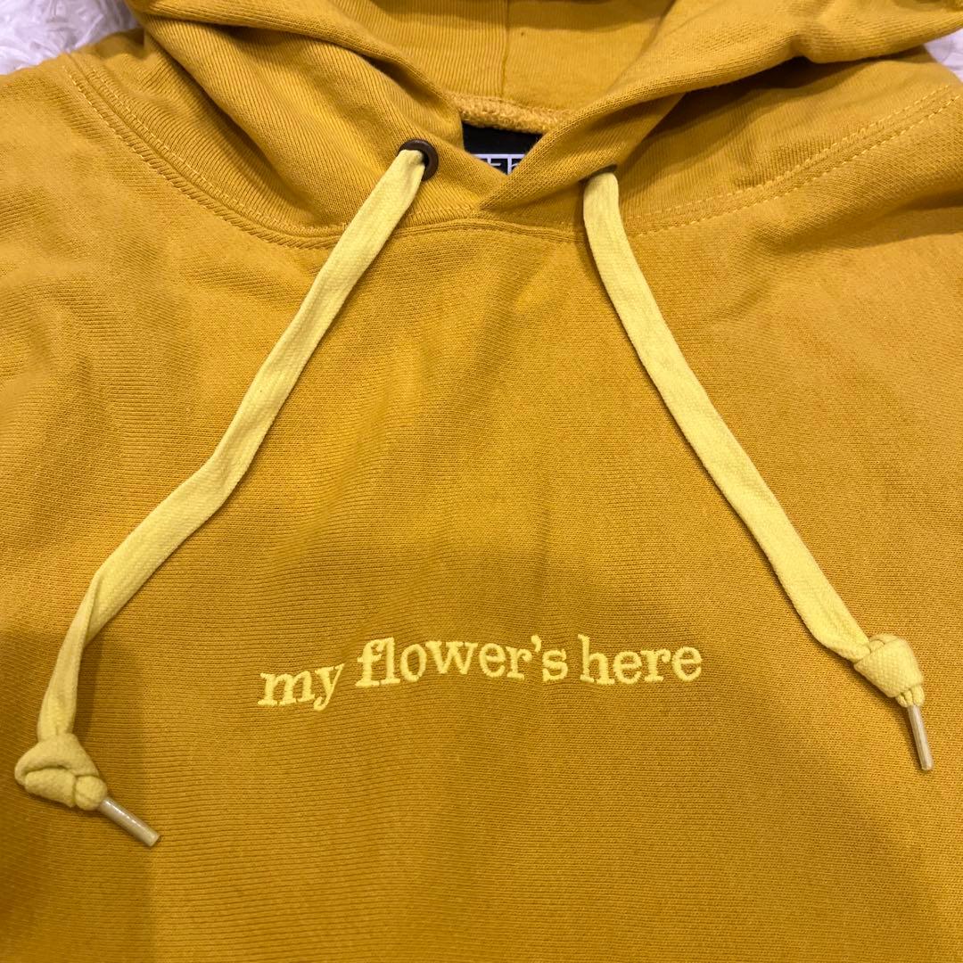 【美品】藤井風　パーカー　フーディ　花　fujii kaze マスター