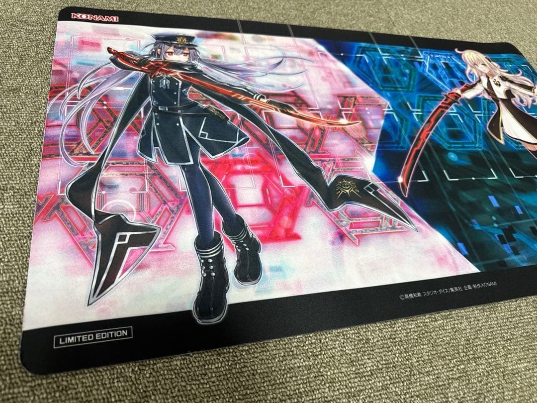 チ*リ様 遊戯王　YCSJ 閃刀姫プレイマット　レイ&ロゼ　閃刀姫デュエルセット