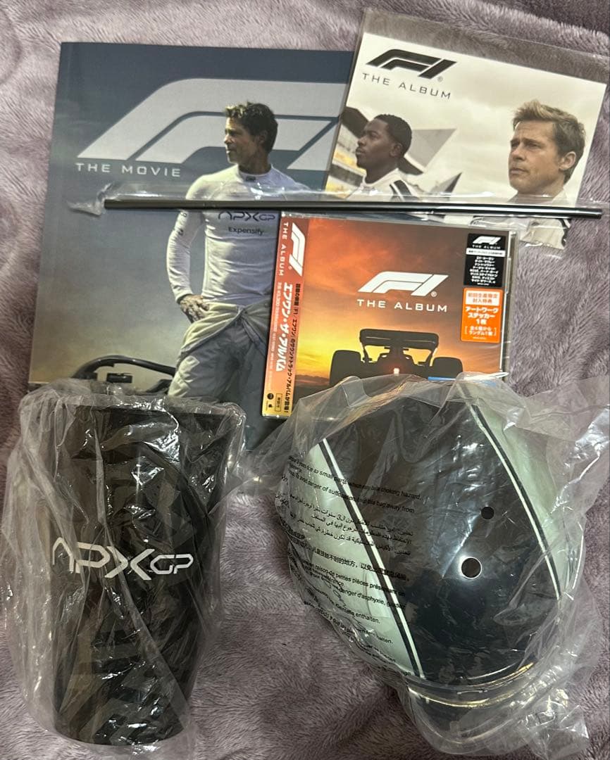 映画F1 エフワン　オリジナルドリンクカップ　ブラッドピット　ユナイテッドシネマ