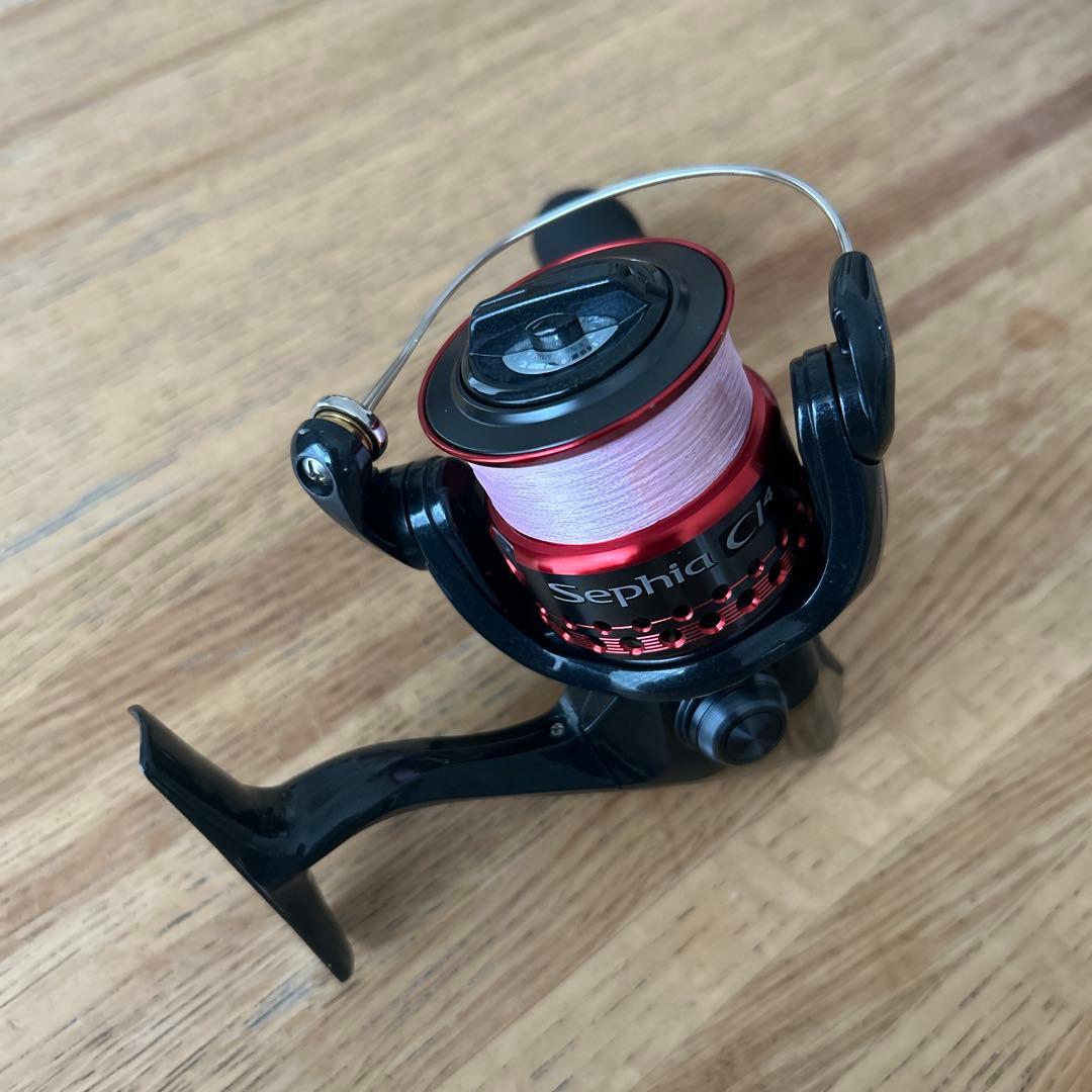 シマノ 08セフィア CI4 C3000S エギング ジャンク品扱い