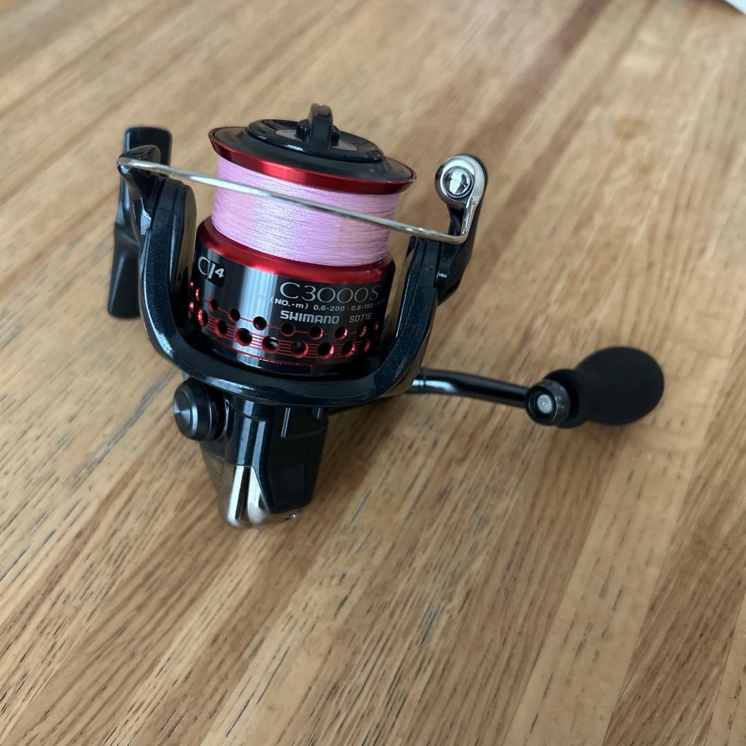 シマノ 08セフィア CI4 C3000S エギング ジャンク品扱い