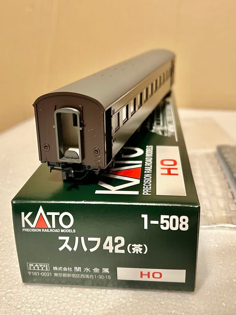 キハ65（モータ無し）＋スハフ42（茶）　KATO HO