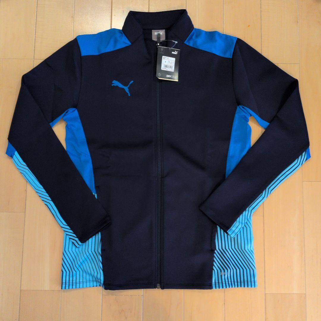 新品　サイズМ　セットアップ　PUMA DRYCELL ネイビー/ブルー