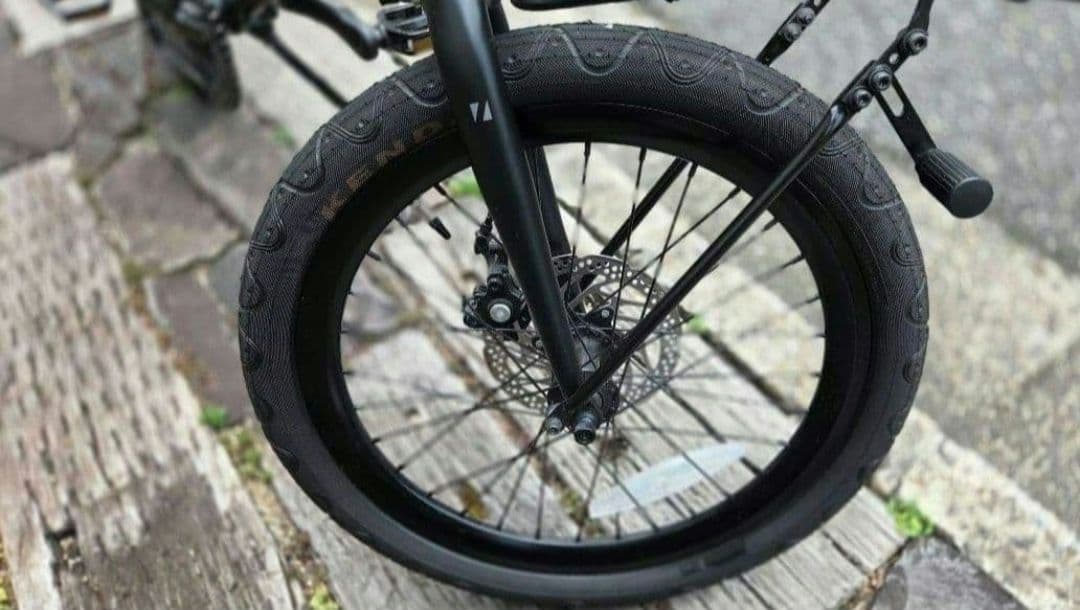 ☆RITEWAY ミニベロ ブラック バスケット付き/美品☆手渡し限定金額