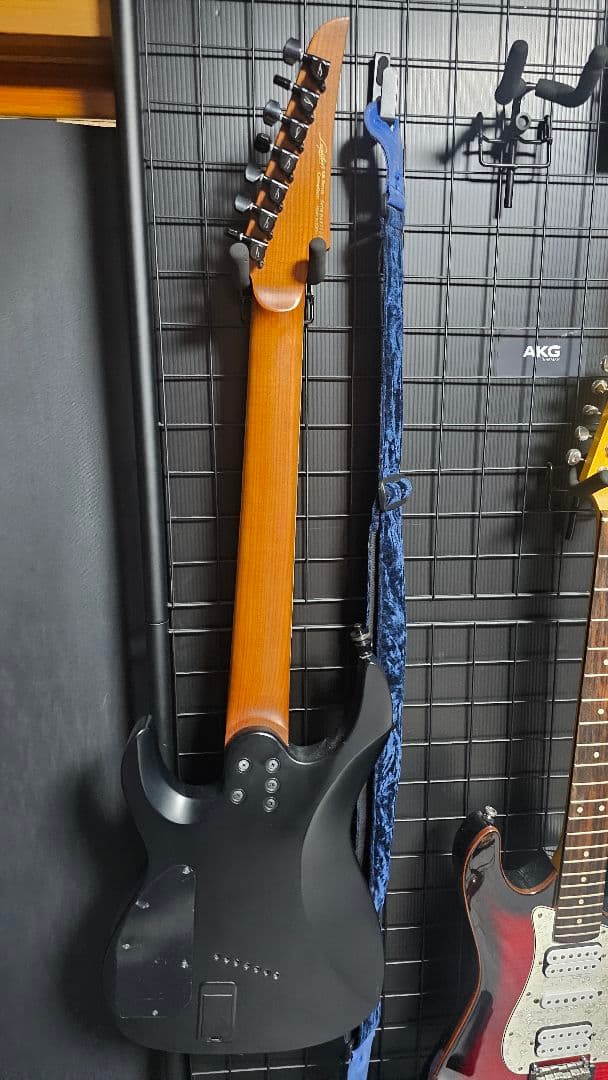 ギター Legator Ninja N7FOD Jupiter Buckeye Burl