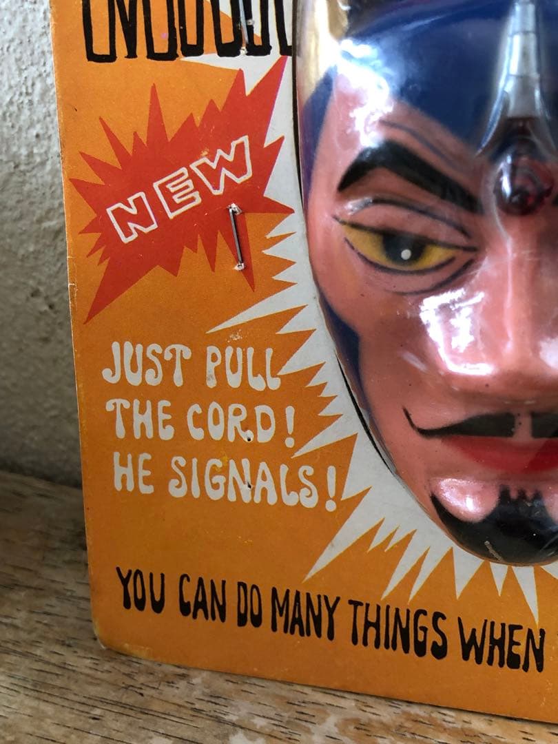 ビンテージ　60s デビル 悪魔　サタン　ミッドセンチュリー アメトイ　レトロ