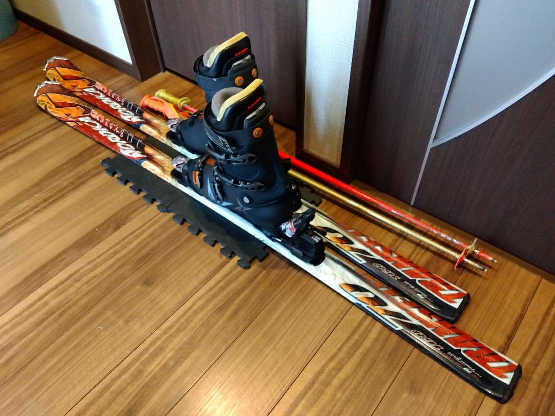 【ハイエンド】NORDICA 学生・メンズ/スキーセット・メンテ・WAX済み✔