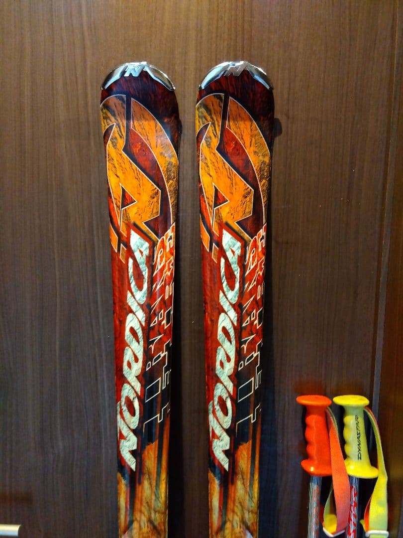 【ハイエンド】NORDICA 学生・メンズ/スキーセット・メンテ・WAX済み✔