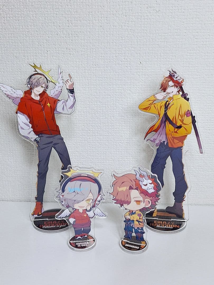 CRAZYRACCOON だるまいずごっど ありさか 11点セット フィギュア