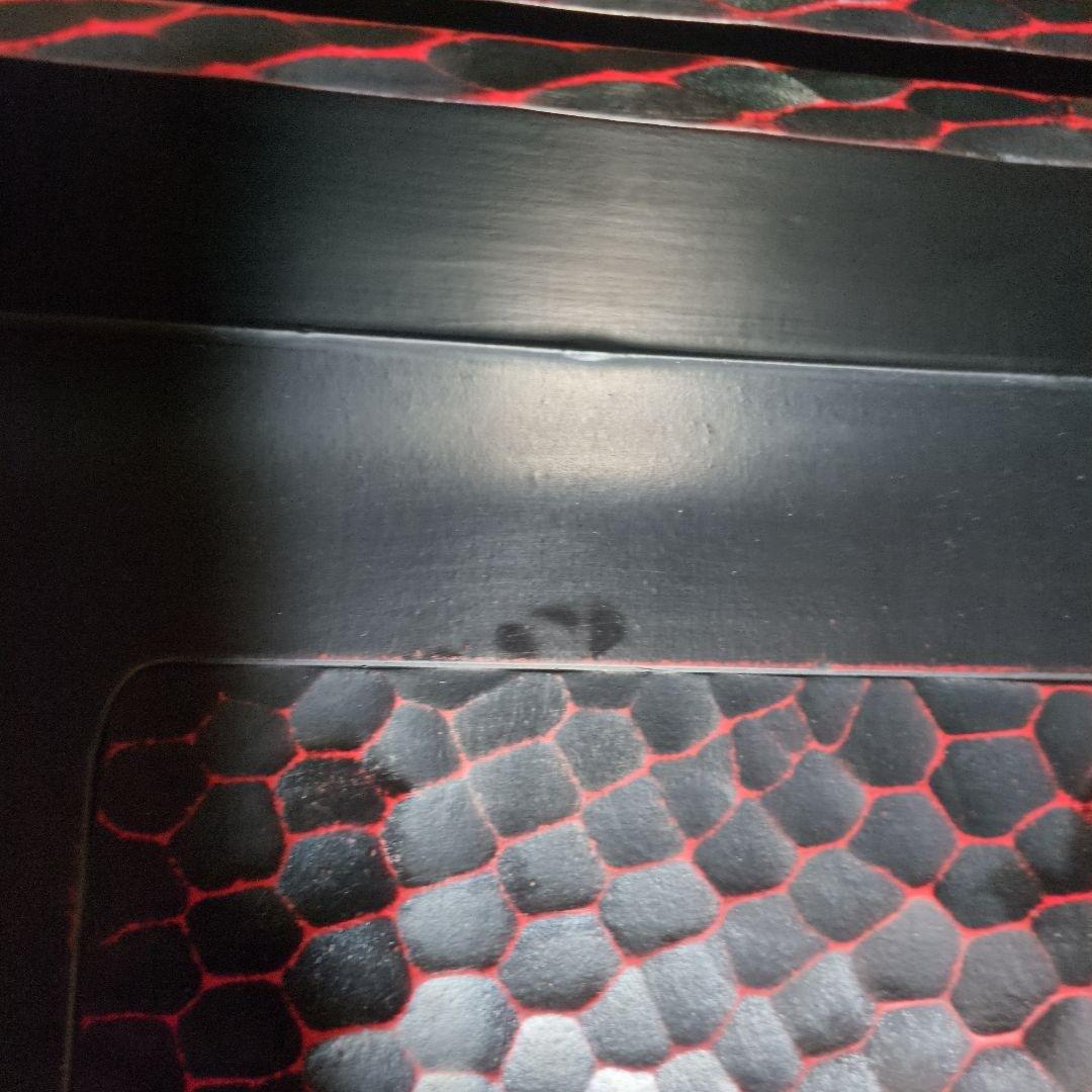 鎌倉彫 乱れ箱 入れ子 伝統工芸品　漆塗り