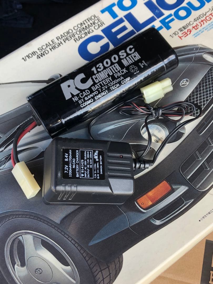 タミヤ トヨタ セリカ GT-FOUR 1/10 RCカー プロポ付 走行可能