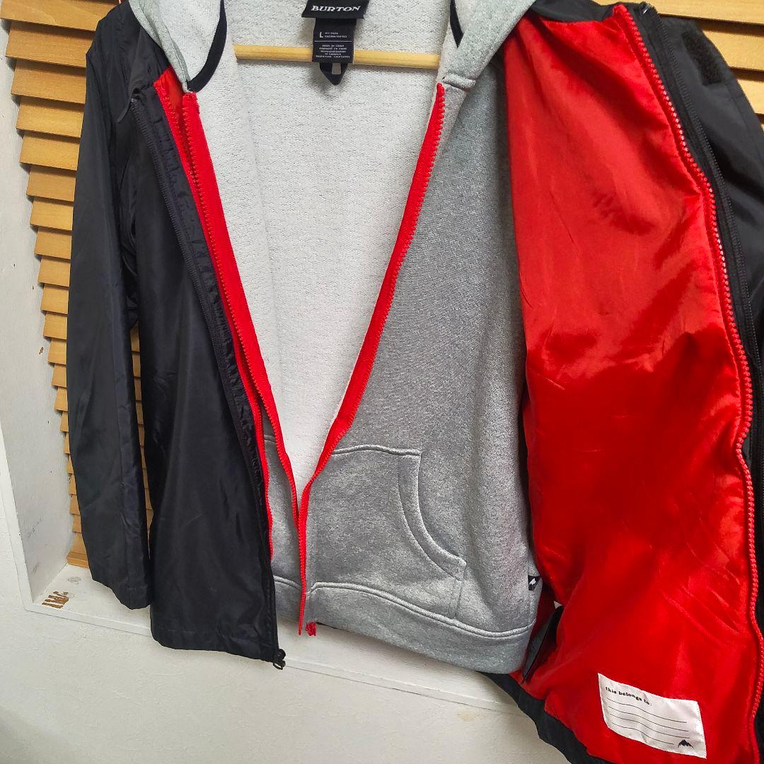 子供用 バートン　BURTON コーチジャケット 着脱式パーカー付　ジャケット
