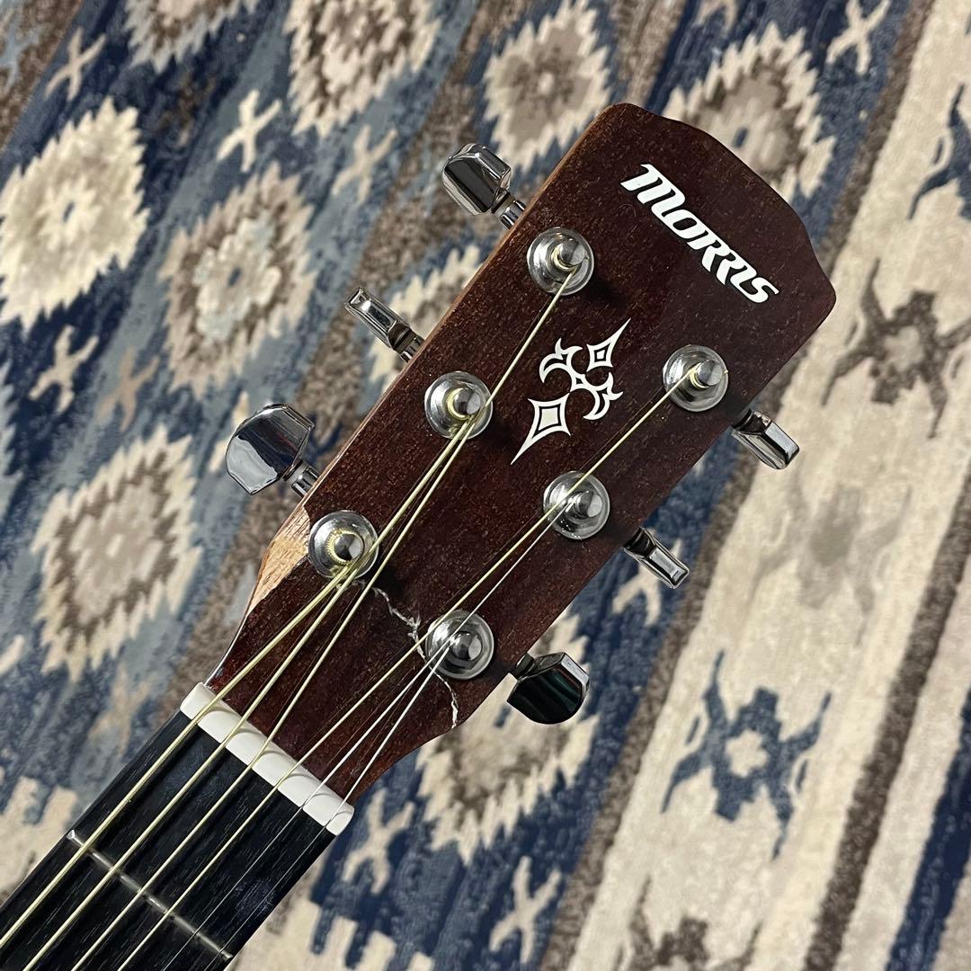 Morris F-020 NAT アコギ フォークギター ケース付き