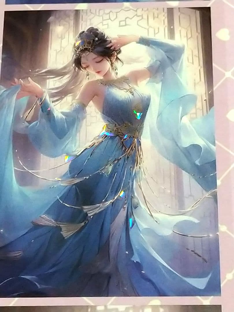 のこり１✩廃盤品✩J869＃漫舞轻纱(贝壳光)切り売り海外人物女の子AIマステ