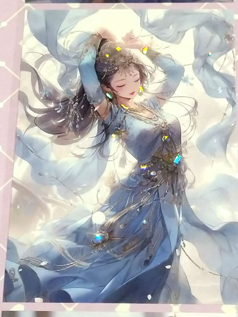 のこり１✩廃盤品✩J869＃漫舞轻纱(贝壳光)切り売り海外人物女の子AIマステ