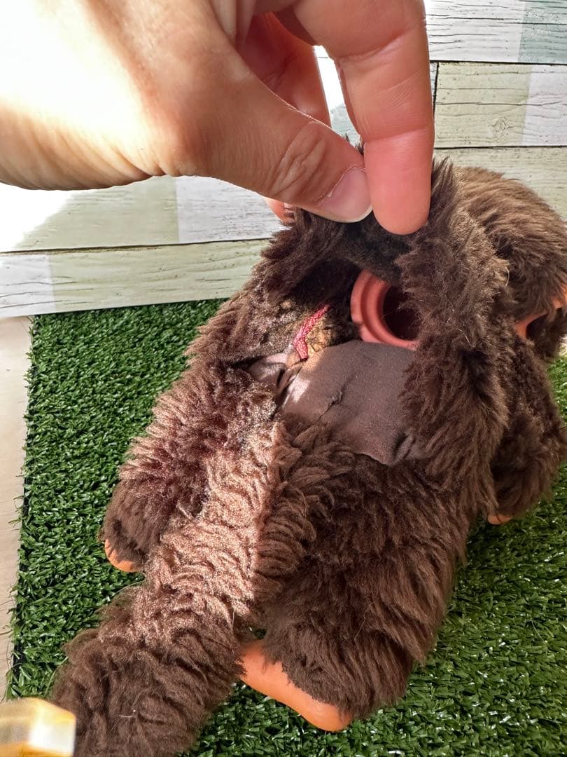 モンチッチ ぬいぐるみパペット　アンティーク品