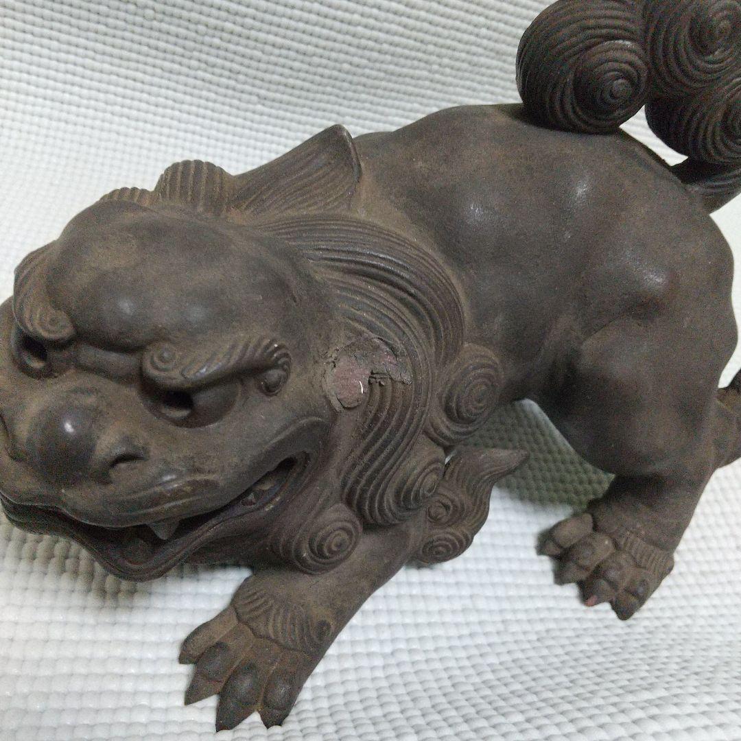 威風堂々〈木村長十郎友敬 作／獅子〉備前焼