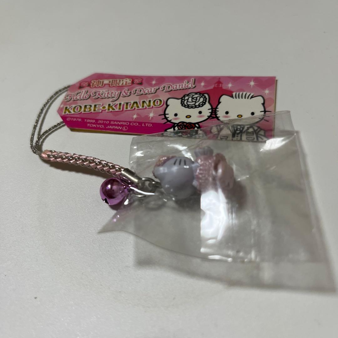 ハローキティ ストラップ 根付け神戸・北野 ドレス 2010年サンリオ レア