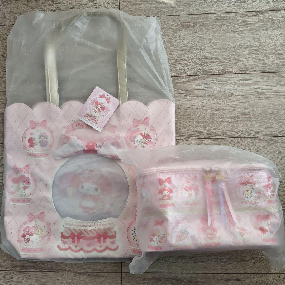 【レア】マイメロディ　メルヘンドーム　トートバッグ　バニティバッグ　Sanrio