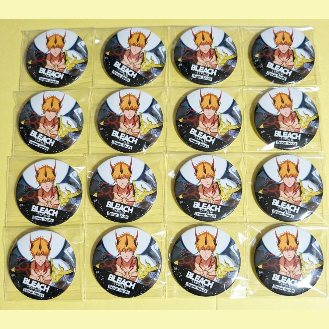 BLEACH 黒崎一護 ブレソル 缶バッジ 16点