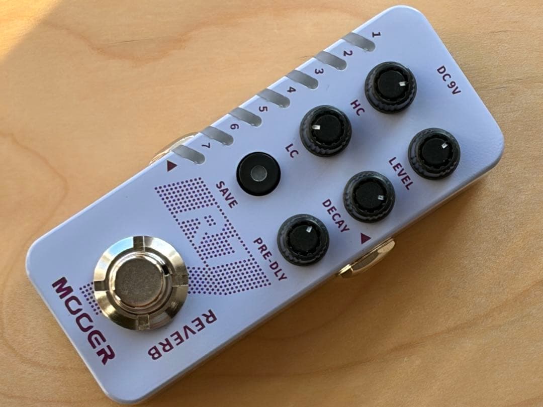 ☆ MOOER R7 リバーブ 新同美品