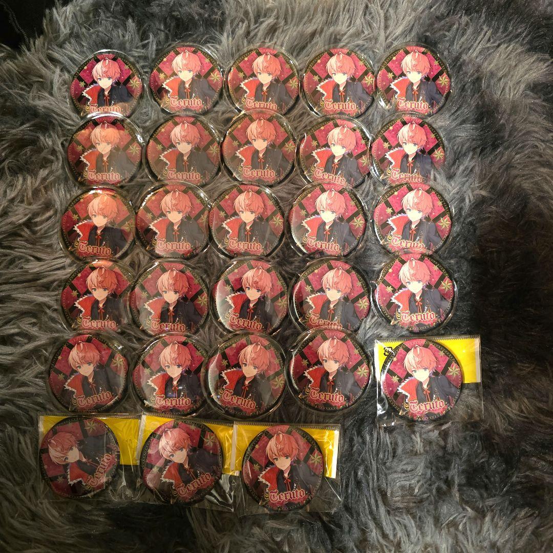 期間限定お値下げ！騎士X てるとくん 缶バッジ