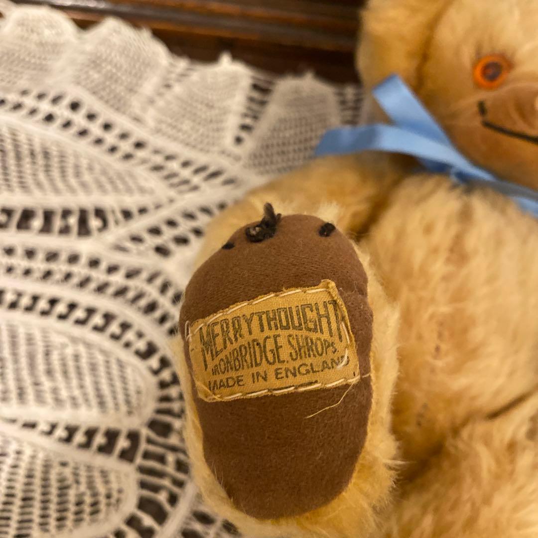 MERRYTHOUGHT チーキー アンティークテディベア　ビンテージベア