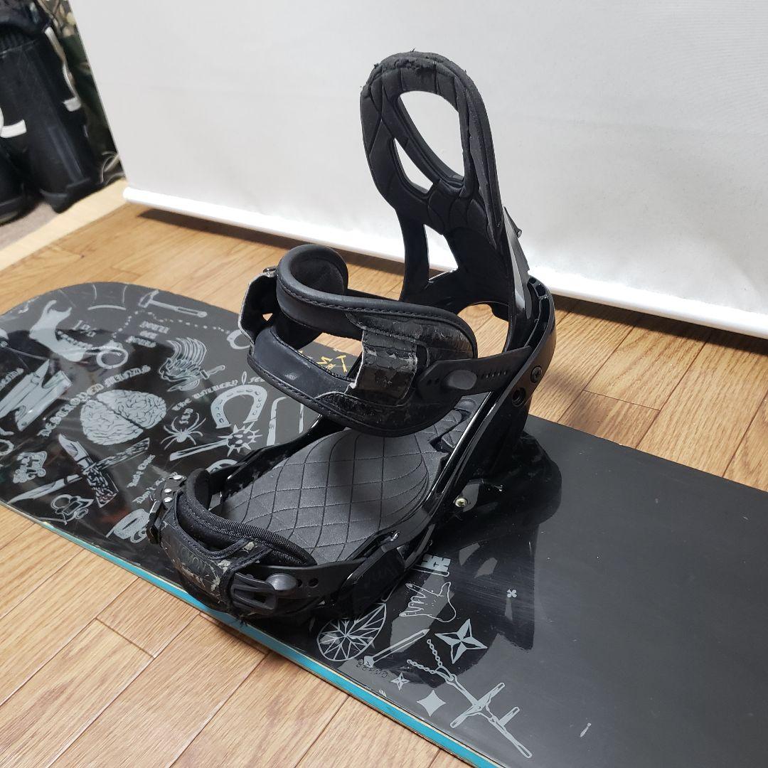 専用 FORUM SALOMON 154cm スノーボードセット