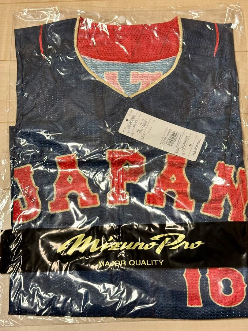 【新品オーセンティック】大谷翔平選手　WBC侍ジャパン ユニフォーム　ビジターM